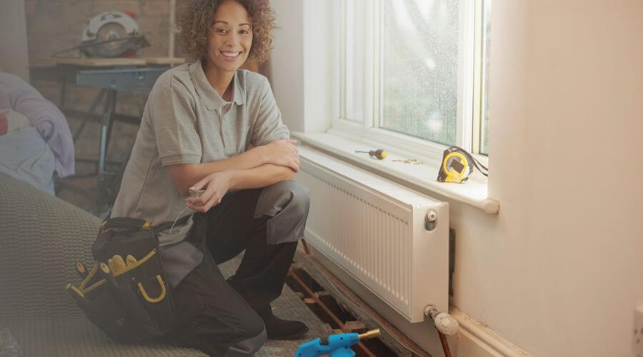Local tankless water heater installation in Dana, IA